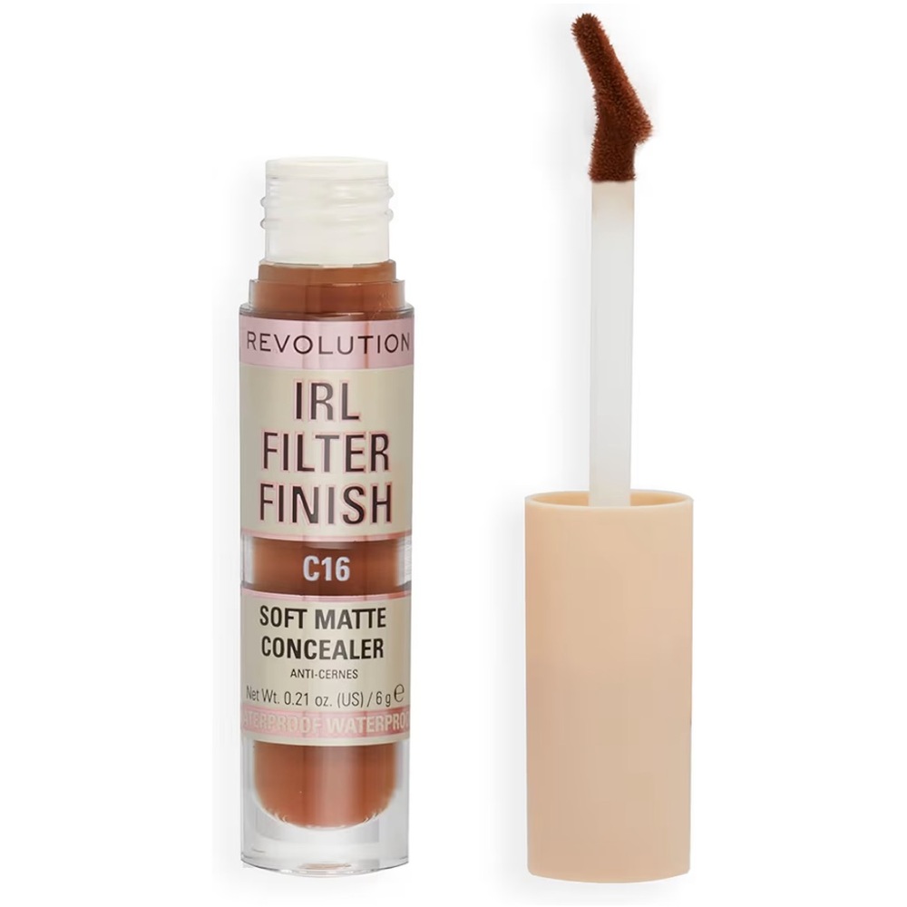 Makeup Revolution IRL Filter Finish Concealer – Shade C16 (6g / 0.21‎ oz)
